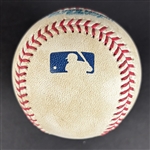 Mookie Betts Signed & Game Used OML Baseball from 5-3-2024 Game vs. Braves (PSA & MLB Holo)