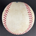 Mookie Betts Signed & Game Used OML Baseball from 5-3-2024 Game vs. Braves (PSA & MLB Holo)