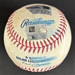 Aaron Judge Signed & Game Used 5/3/2018 OML Baseball vs. Astros :: Ball Hit for Ground Out by Judge! (PSA/DNA & MLB)
