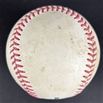 Aaron Judge Signed & Game Used 5/3/2018 OML Baseball vs. Astros :: Ball Hit for Ground Out by Judge! (PSA/DNA & MLB)
