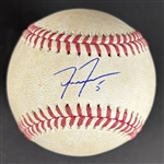 Freddie Freeman Signed & Game Used OML Baseball :: Used 7-2-2024 LAD vs. ARI :: Ball Pitched to Freeman & Hit for Single! (World Series Season)(PSA/DNA & MLB Hologram)