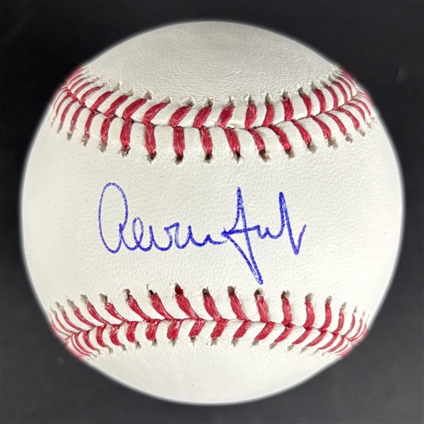 Aaron Judge Signed OML Baseball (PSA/DNA)