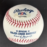 Aaron Judge Signed OML Baseball (PSA/DNA)