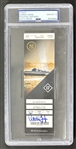 Aaron Judge Signed 2017 Yankees Game Ticket from 2-HR Game in Historic Rookie Season w/ Gem Mint 10 Auto! (PSA/DNA Encapsulated)