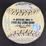 MLB All-Star Game Baseball Signed by 20 Yankees Legends – Jeter, Rivera, Larsen & More! (Beckett/BAS)