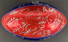 2005 Peyton Manning PeyBack Bowl Multi-Signed Football (38/Sigs) (Beckett/BAS) 