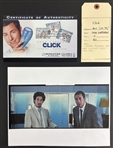 "Custom ANTO Shirt Worn by Ben Newman (Jake Hoffman) in Click - Iconic Office Scene" (Revolution Studios/Columbia Pictures COA)
