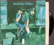 Ringo Starr Signed "Beaucoups of Blues" Album Cover (Beckett/BAS LOA)