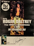 Roger Daltrey Signed 16" x 22" Covert Poster (Beckett/BAS)