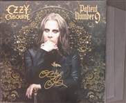 Ozzy Osbourne Signed Patient Number 9 Album Cover (Beckett/BAS LOA)