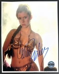 Carrie Fisher Signed Princess Leia 8x10 Photo (Third Party Guaranteed)