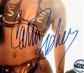 Carrie Fisher Signed Princess Leia 8x10 Photo (Third Party Guaranteed)