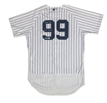 Aaron Judge Signed & 2022 AL MVP Inscribed Yankees Authentic Home Jersey (Fanatics)
