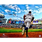 Aaron Judge Signed 16 x 20 Running Out of Dugout Photograph (Fanatics)