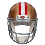 Christian McCaffrey Signed & 23 OPOY Inscribed 49ers Authentic Speed Helmet (Fanatics)