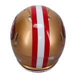 Christian McCaffrey Signed & 23 OPOY Inscribed 49ers Authentic Speed Helmet (Fanatics)