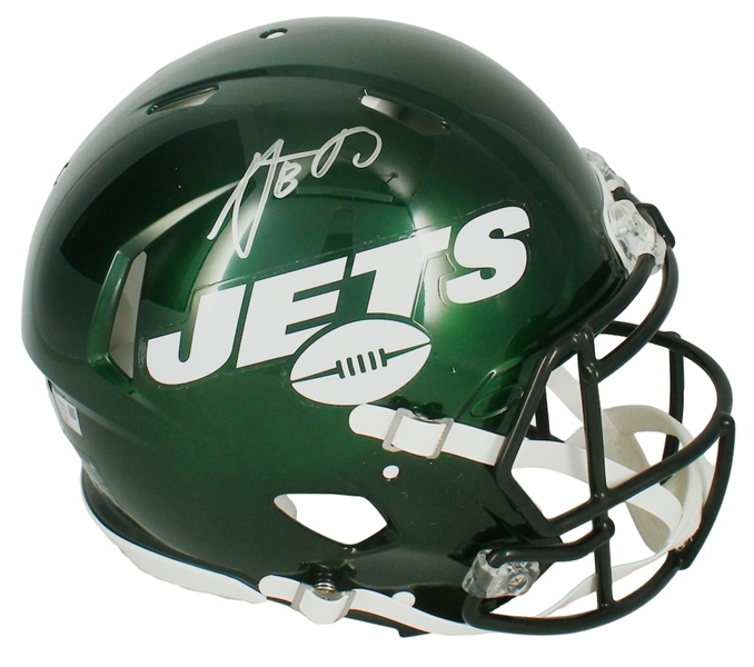 Aaron Rodgers Signed New York Jets Authentic Speed Helmet (Fanatics)