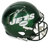 Aaron Rodgers Signed New York Jets Authentic Speed Helmet (Fanatics)
