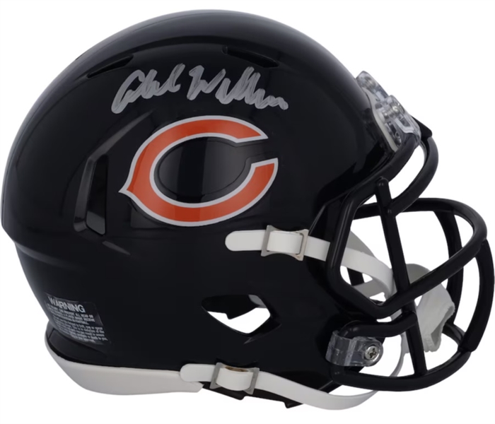 Caleb Williams Signed Chicago Bears Mini Speed Helmet (Fanatics)