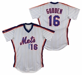 Dwight Gooden 1990 New York Mets Game Used & Signed Pinstripe Home Jersey (Beckett/BAS)(Sport Investors LOA)