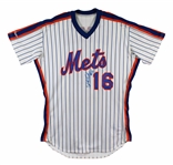 Dwight Gooden 1990 New York Mets Game Used & Signed Pinstripe Home Jersey (Beckett/BAS)(Sport Investors LOA)