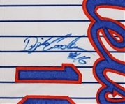 Dwight Gooden 1990 New York Mets Game Used & Signed Pinstripe Home Jersey (Beckett/BAS)(Sport Investors LOA)