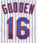 Dwight Gooden 1990 New York Mets Game Used & Signed Pinstripe Home Jersey (Beckett/BAS)(Sport Investors LOA)