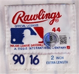 Dwight Gooden 1990 New York Mets Game Used & Signed Pinstripe Home Jersey (Beckett/BAS)(Sport Investors LOA)