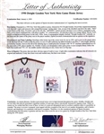 Dwight Gooden 1990 New York Mets Game Used & Signed Pinstripe Home Jersey (Beckett/BAS)(Sport Investors LOA)