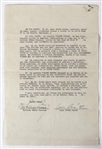 Ernest Hemingway Significant Signed Contract to Translate The Old Man and The Sea Into Spanish! (Beckett/BAS LOA)