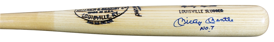 Mickey Mantle Signed Personal Louisville Slugger Model Bat with PSA/DNA Graded GEM MINT 10 Autograph (UDA Holo & PSA/DNA LOA)