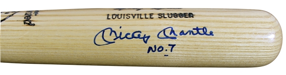 Mickey Mantle Signed Personal Louisville Slugger Model Bat with PSA/DNA Graded GEM MINT 10 Autograph (UDA Holo & PSA/DNA LOA)