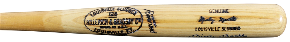 Mickey Mantle Signed Personal Louisville Slugger Model Bat with PSA/DNA Graded GEM MINT 10 Autograph (UDA Holo & PSA/DNA LOA)