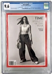 Caitlin Clark TIME Magazine Athlete of the Year 2024 (CGC 9.6 Graded & Encapsulated)