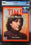 John Lennon RARE Time Magazine December 1980 Issue (CGC Graded 9.0/Encapsulated)