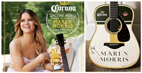 Grammy Award Winner Maren Morris Signed Yamaha Custom Acoustic Guitar – Corona Beer Sweepstakes Prize (Third Party Guarantee)