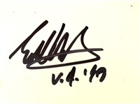 EVH Frankenstein Style Electric Telecaster Style Guitar - Signed by Eddie Van Halen (Beckett/BAS) (John Brennan Collection) 