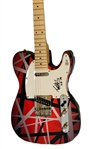EVH Frankenstein Style Electric Telecaster Style Guitar - Signed by Eddie Van Halen (Beckett/BAS) (John Brennan Collection) 