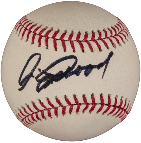 Clint Eastwood Rare Superbly Single Signed OML Baseball (Beckett/BAS LOA)