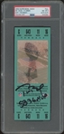 Tom Brady 2002 1st Super Bowl XXXVI Signed Ticket with "SB 36 MVP" Inscription! (PSA/DNA Encapsulated)
