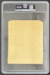 Theodore Roosevelt Signed Document w/ Original Photo (PSA/DNA Encapsulated)