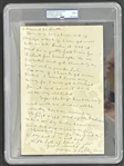 George S. Patton Rare Fully Handwritten Letter to his Mother w/ Mint 9 Auto! (PSA/DNA Encapsulated)