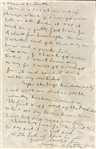 George S. Patton Rare Fully Handwritten Letter to his Mother w/ Mint 9 Auto! (PSA/DNA Encapsulated)