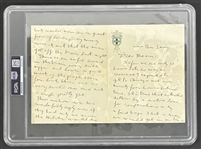 George S. Patton Rare Fully Handwritten Letter to his Mother w/ Mint 9 Auto! (PSA/DNA Encapsulated)