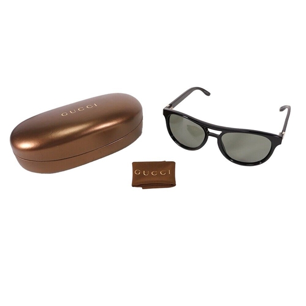 Elton John Personally Owned & Worn Gucci Sunglasses with Case (Ex. Elton John AIDS Foundation)