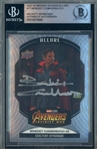 Benedict Cumberbatch Signed 2022 Upper Deck Marvel Studios Avengers Infinity War Allure Dr. Strange Trading Card (Beckett/BAS Witnessed)