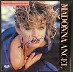Madonna Impressive Signed Angel/Into The Groove 12-Inch Album Single (PSA/DNA LOA)