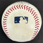 Corbin Carroll Signed & Game Used OML Baseball from 5-20-2024 Game vs. Diamondbacks (PSA & MLB Holo)