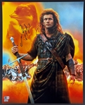 Mel Gibson Signed 16 x 20 Braveheart Photo (Beckett/BAS)(Celebrity Authentics)