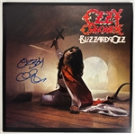 Ozzy Osbourne Signed by Blizzard of Ozz Album Cover w/ Vinyl (Beckett/BAS)